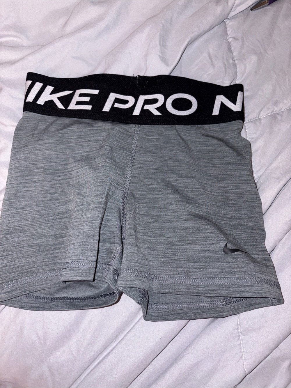 Nike Women's Gray nikepro Shorts